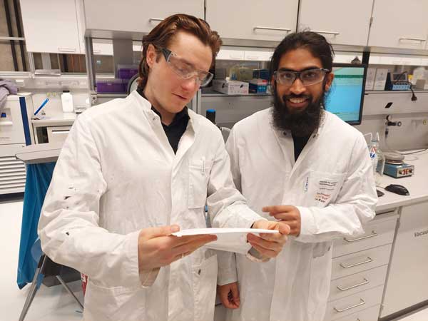 intelwatt's tweet photo. 🤝 Big welcome to Kelvin Nursiah in intelWATT!
He's collaborating with fellow PhD candidate Sven Johann Bohr at @th_koeln to develop improved flat sheet PVDF hybrid membranes for clean production.
https://t.co/umZkmVtuJ2
#cleanproduction #innovation #membranetechnology https://t.co/Yo0DrPQdHK