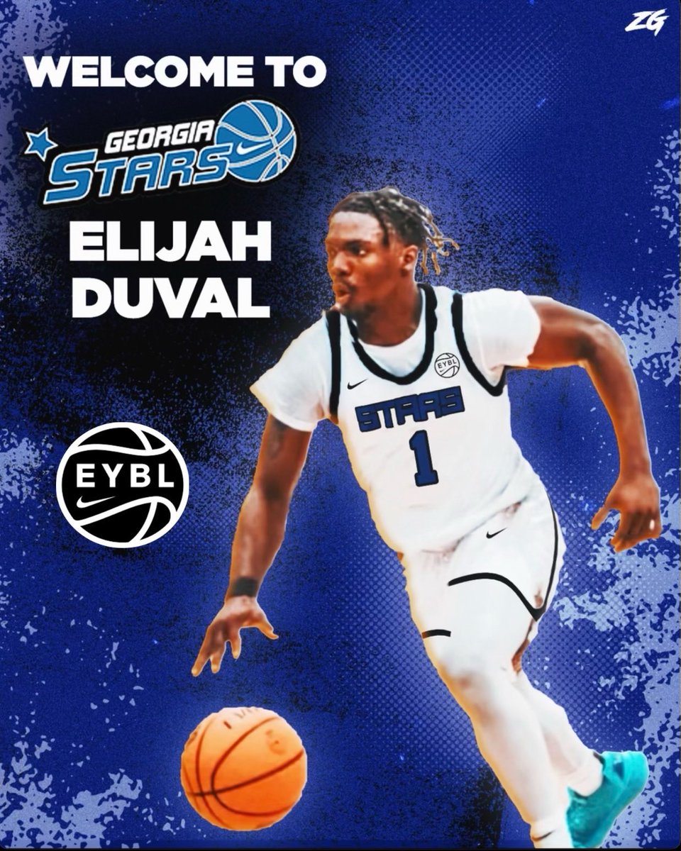 Ga Stars Welcomes 4-Star Elijah Duval to the STARS Family, 2024 #1 PG Fla! ⁦@jah_duval⁩ ⁦@Stars_EYBL⁩