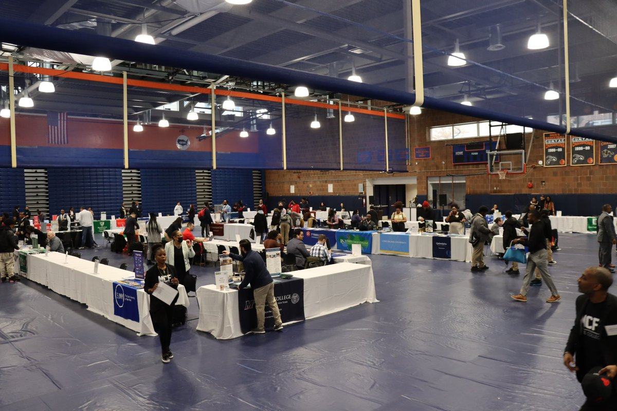 TODAY'S THE DAY! EAF’s annual All-Male College Fair is happening, connecting over 1,000 NYC Public School students with 75+ colleges and universities! Get ready for a day filled with higher education exploration and empowerment for young men of color! #EAF #AMCF #Bracketology