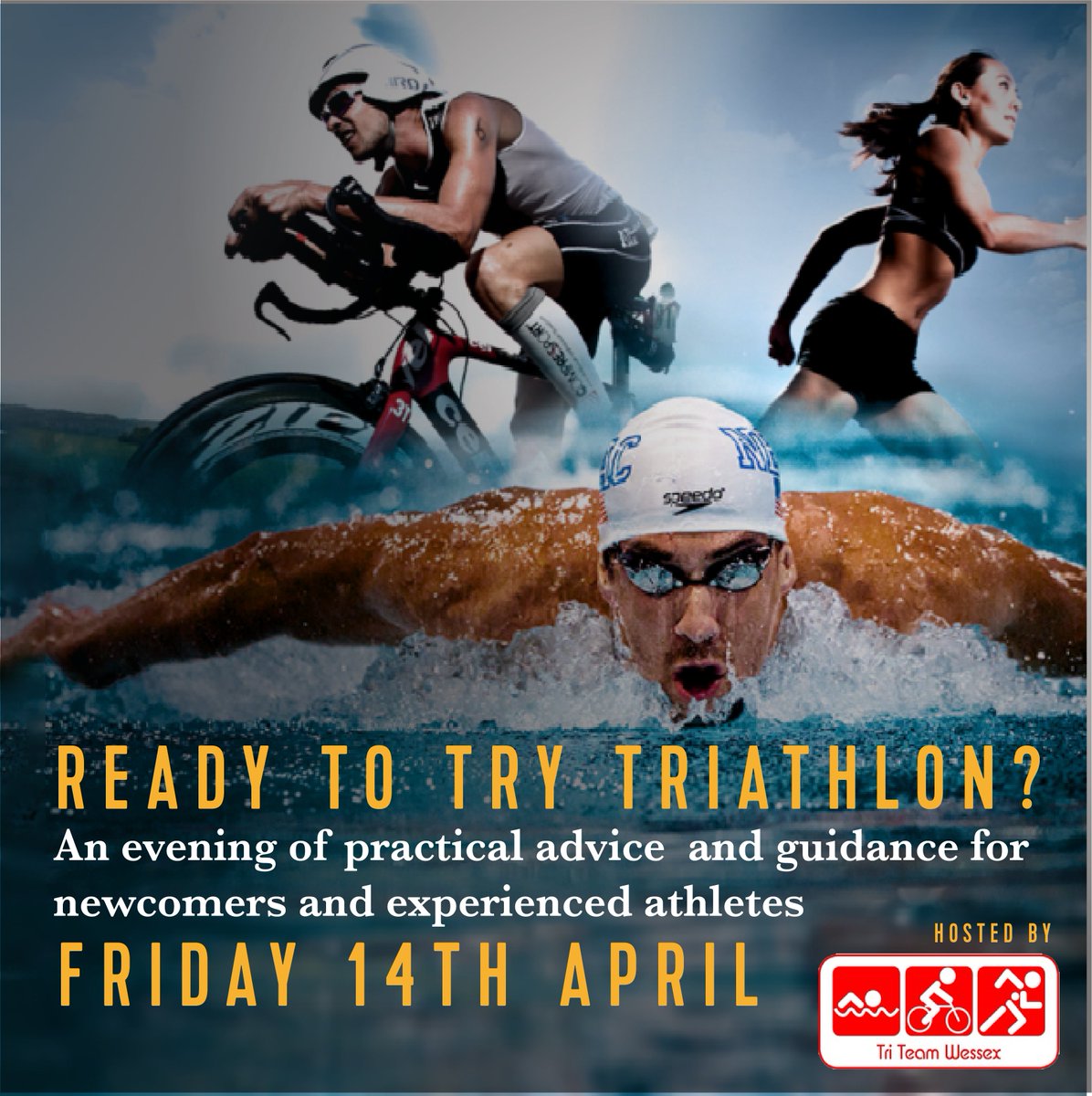 New talk! Ready to try Triathlon?

Come along to the South Downs Social on 14th April where Tri Team Wessex, Winchester’s Triathlon Club will be hosting an evening where you can have your questions answered (plus there'll be pizza and beer 😋).

Tickets: eventbrite.co.uk/e/ready-to-try…