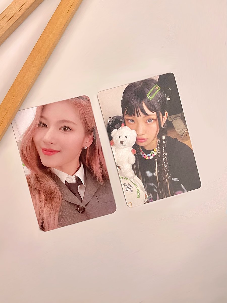 aysluv's tweet photo. [ 💌 #kybudols] [ 🧾 #eyanabudol ]

sana and hyein arrived safely! thank you @IT5KY for the smooth transaction and freebies ♡ https://t.co/gWPJSrwTyX