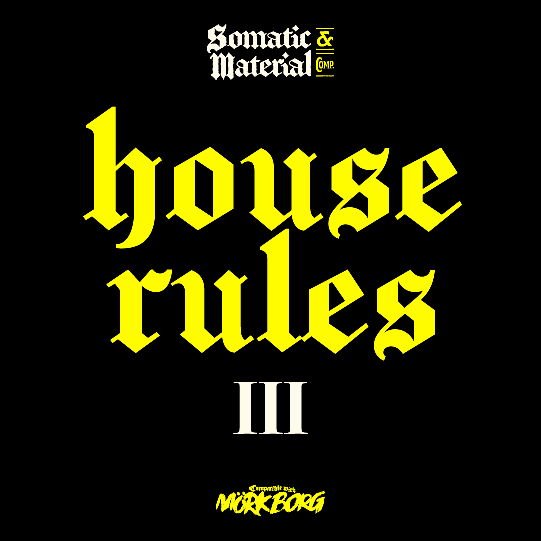 SomaticMaterial's tweet image. #MorkBorg #osr #houserule III
(Powers) Failing Powers:
Failing a Powers test, you can decide either you lose 1d2 HP or been unable to use Powers for one hour. Not both.
#rpg #ttrpg #ttrpgcommunity #ttrpgfamily #houserules