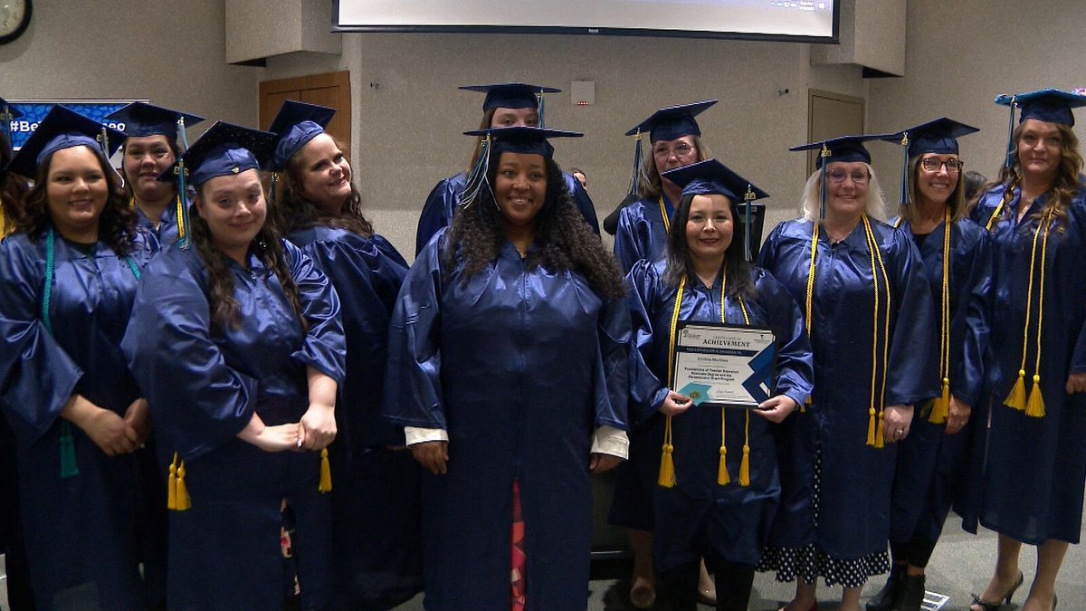 Congratulations to our newest #graduates! 🎓 Last night, 14 Green Bay Area Public Schools employees earned an #NWTC associate degree in Foundations of Teacher Education. 
 
We are #NWTCproud of these #grads and wish them the best in their careers! #NWTCgrad