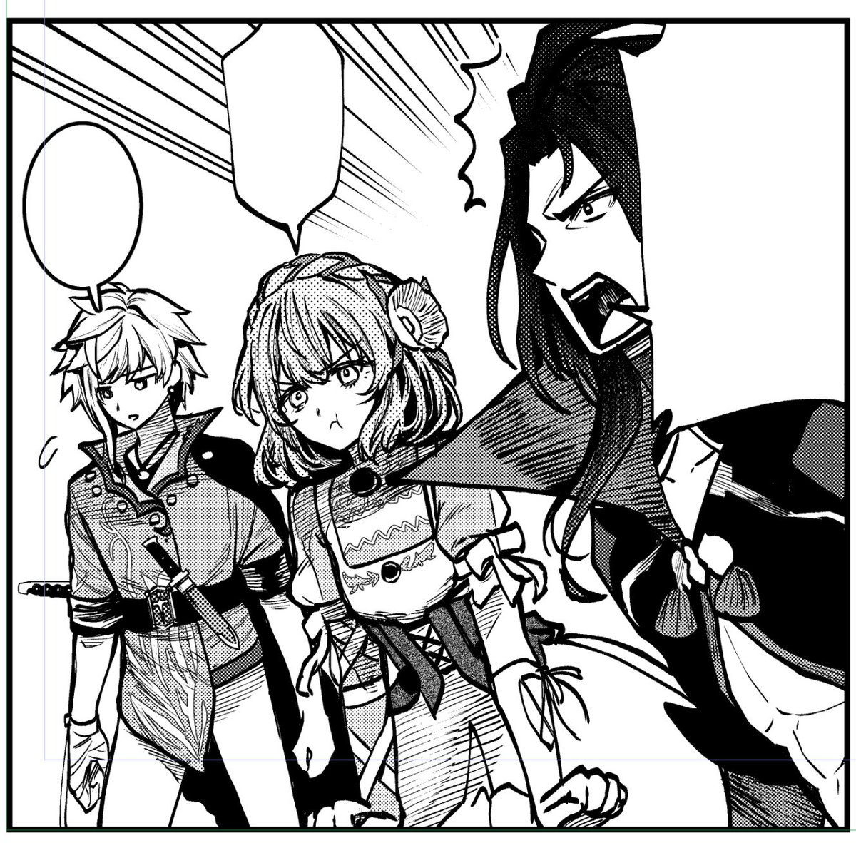 描いてるのぜ
#クレストリア 