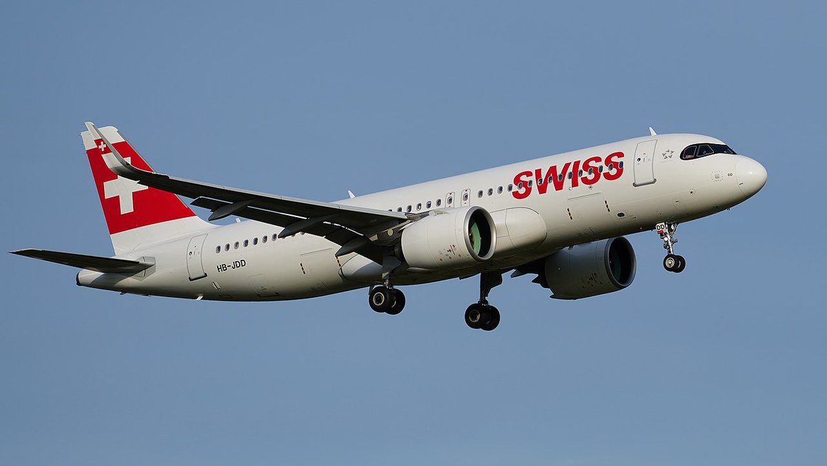 IBAaviation's tweet photo. Happy Birthday to @FlySWISS, who commenced operations #onthisday in 2002. #IBAInsight reveals the airline operates 107 aircraft in service, with orders for 17 new Airbus A320neo family aircraft. #aviation #airlines (Image: MarcelX42) https://t.co/KsgdKGN9r6