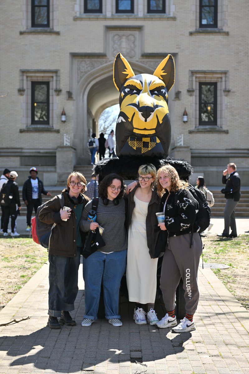 WoosterEdu's tweet image. The Wagg’n Swagon made its official debut yesterday. 

Joining forces with the OG Swag Wagon, we ensured that our campus community was all stocked up on new Fighting Scots gear. 🐾