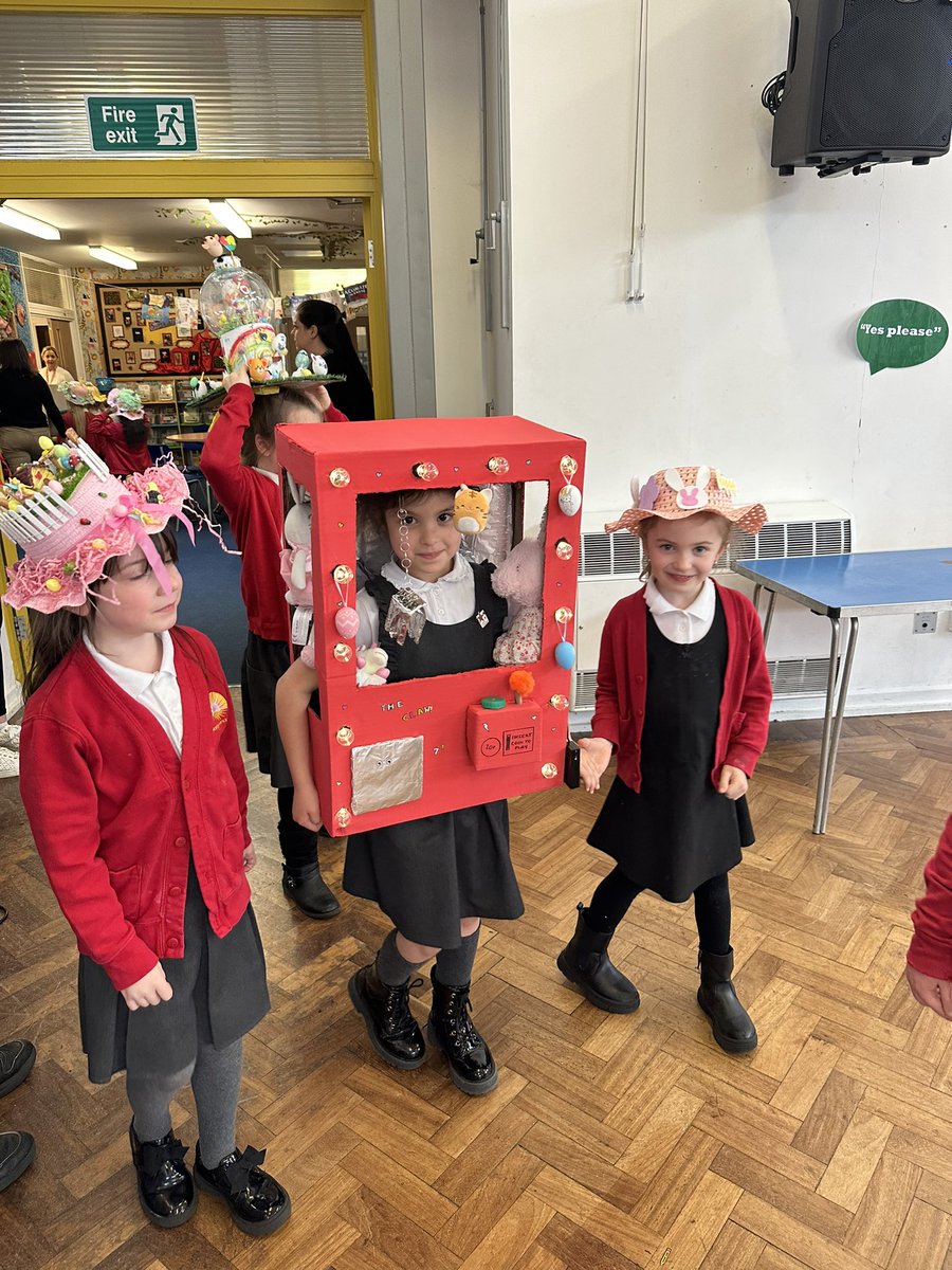 HandleHorizon's tweet photo. Our wonderful Easter bonnets today… @TKATAcademies https://t.co/03THRqXgrD