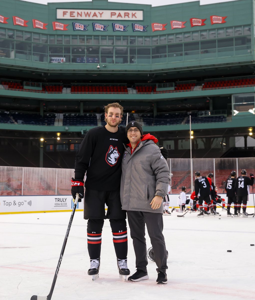 GoNUmhockey's tweet image. As National Athletic Training month comes to an end, we’d like to highlight & thank our main man Mark for everything he does
#HowlinHuskies