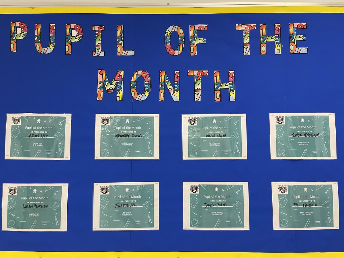 SHS Maths tweet media