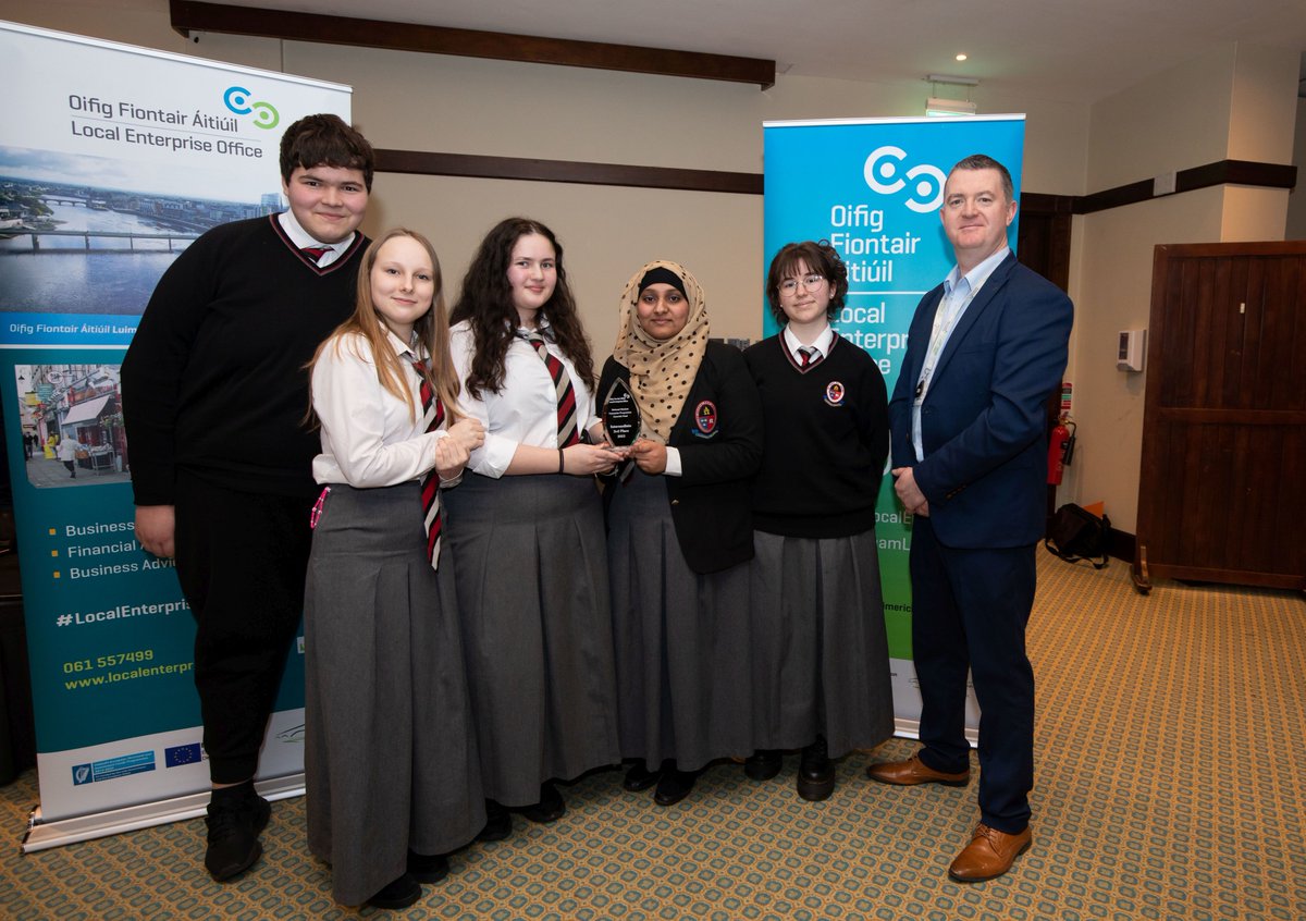 leo_limerick's tweet photo. Desmond College will represent Limerick at this year’s Student Enterprise Programme National Finals on Friday 5th May.  The Finals make a return to Croke Park for the first time since 2019. https://t.co/P7UitVdnYP