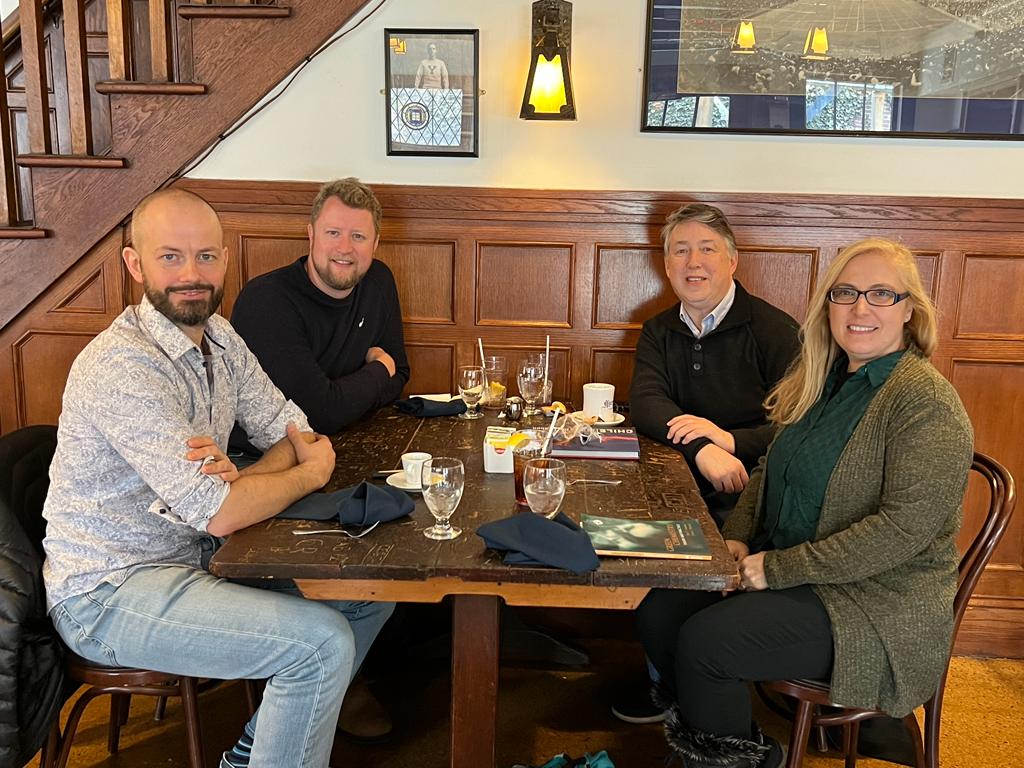 FZgroup_'s tweet photo. An incredible meeting with Prof. Paul Anastas at @YaleGreenChem institute from @Yale. An enlightening and wonderful conversation about the importance of the Green Chemistry approaches to improve the quality of our science developments. @iibm_uc @FQuimica_UC @InvestigacionUC https://t.co/nEC4F3oKqQ