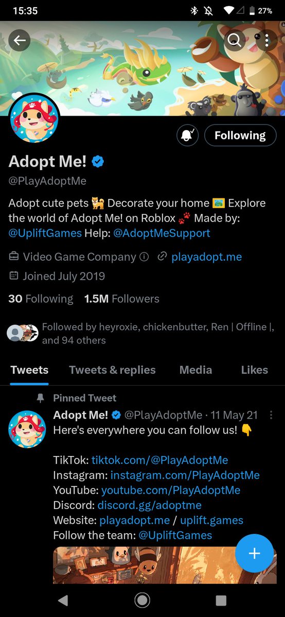 TheTotallySoph's tweet photo. @PlayAdoptMe Notifications are on https://t.co/jxCj1qU2uy