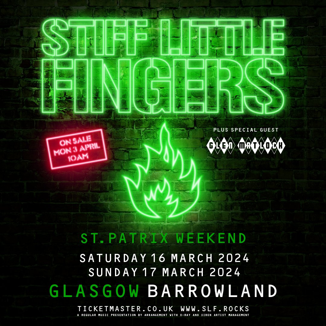 Stiff Little Fingers tweet media