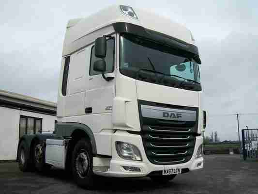 2017 (67) DAF XF EURO 6 510 BHP SUPER SPACE CAB 6X2 UNIT dlvr.it/SlnRsJ