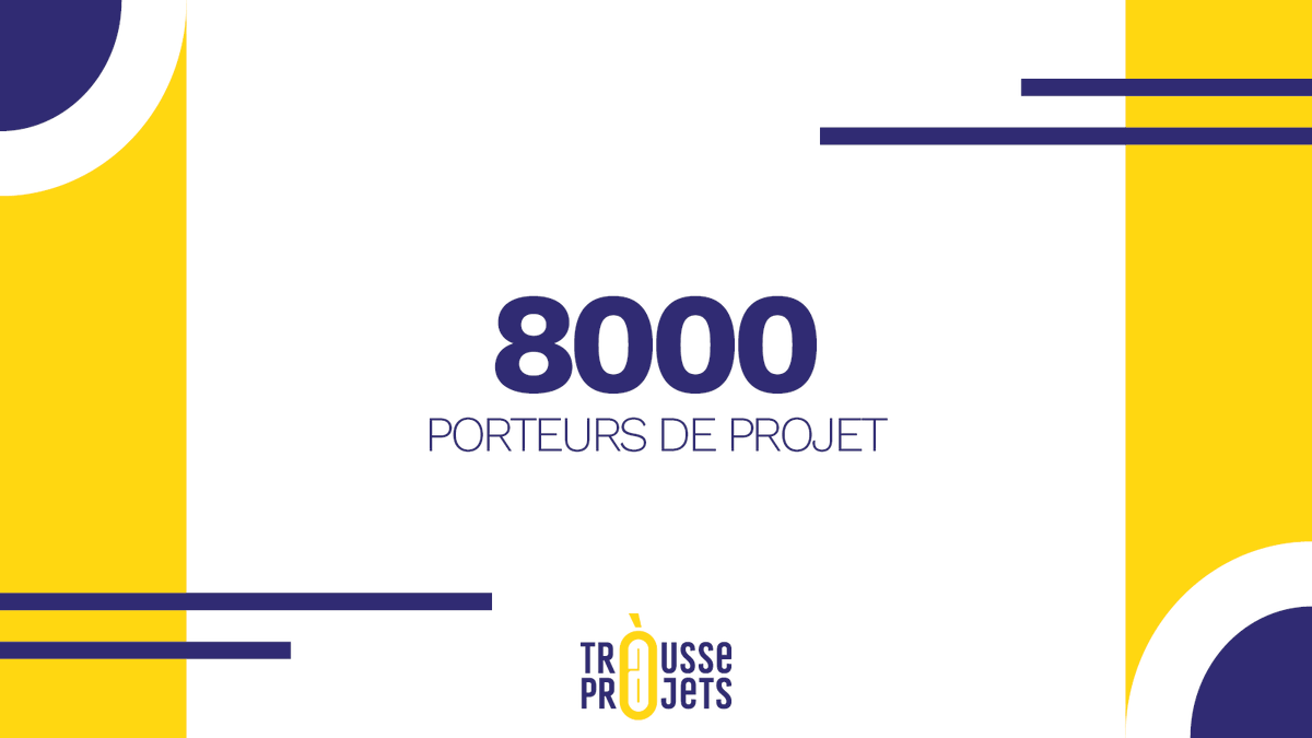 TrousseAProjets's tweet photo. La @TrousseAProjets c’est une communauté de plus de 8000 porteurs de projet sur la plateforme de #FinancementParticipatif ! 

Vous êtes enseignant et souhaitez financer votre projet ? N’hésitez plus ! https://t.co/lseWDOreuQ