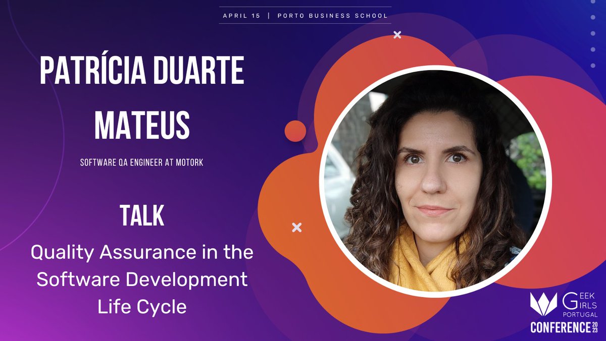 GeekGirlsPT's tweet photo. Let's meet the speakers of our afternoon talks!Go to https://t.co/UQM7iQc3JQ and check all the talks and workshops you'll be able to attend and get to know the speakers behind them! On April 15 be a part of this one-day at Porto Business School. #geekgirlsportugal #G2PTConference https://t.co/SiktQv0UAj