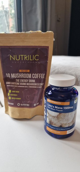 Anyone else here struggle with adhd / focusing ?  I'm using these mushroom products they seem to be helping<a href="/tag/adhd"class="tags"><span>#adhd</span></a><a href="/tag/add"class="tags"><span>#add</span></a><a href="/tag/lionsmane"class="tags"><span>#lionsmane</span></a><a href="/tag/innatentiveadhd"class="tags"><span>#innatentiveadhd</span></a><a href="/tag/attentiondeficitdisorder"class="tags"><span>#attentiondeficitdisorder</span></a>