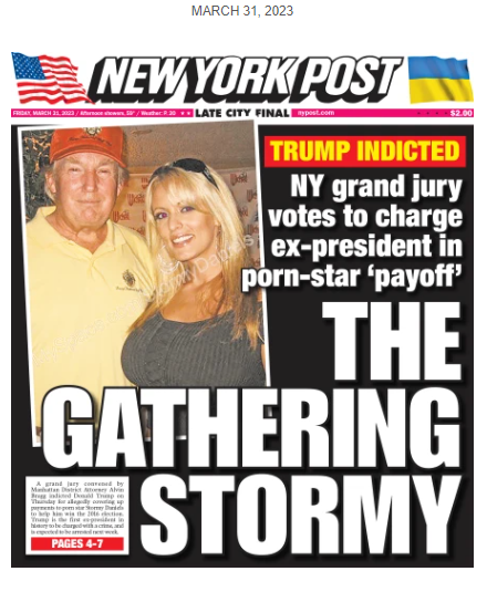 kittylexy's tweet photo. @MuellerSheWrote The NYPost keeping it "classy" https://t.co/rfKBNqs0tW
