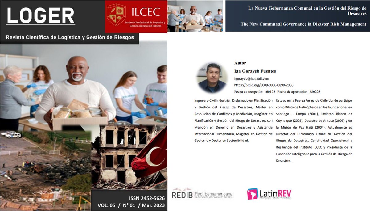 IxGRD's tweet photo. Revista LOGER – La Nueva Gobernanza Comunal en la Gestión del Riesgo de Desastres - https://t.co/jPPJncXP1t

Ian Gorayeb – “Revista LOG... https://t.co/TaflqTnWuE