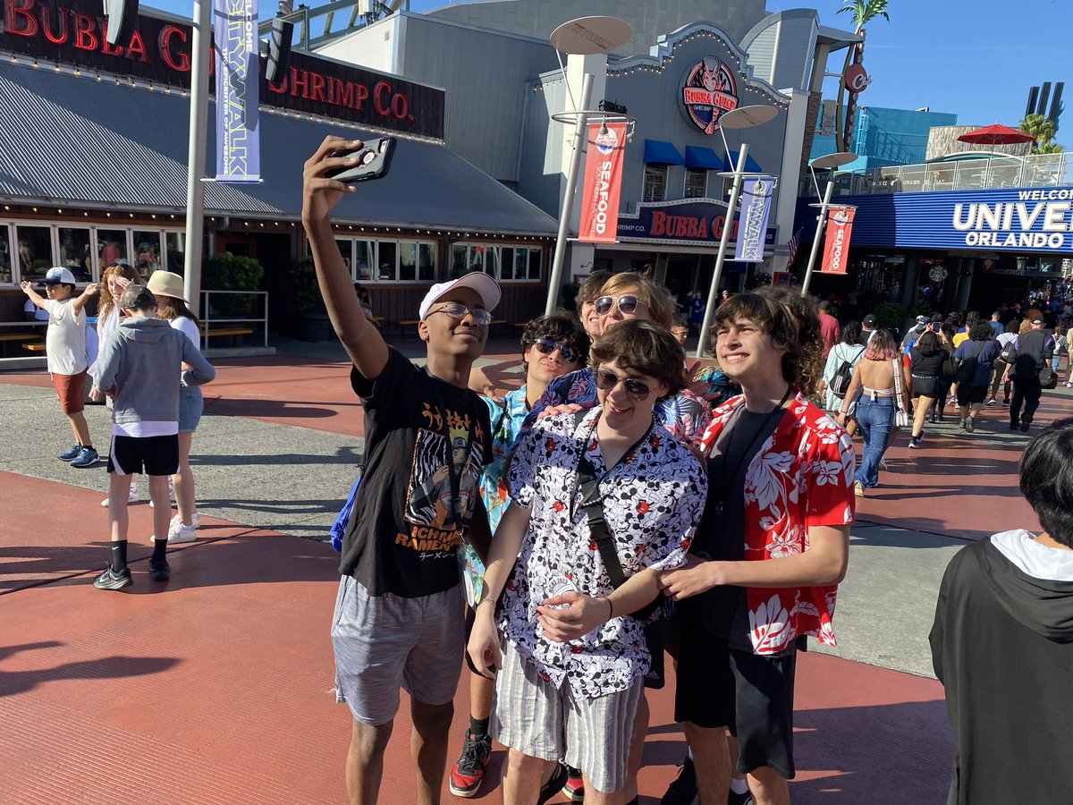 MCHS Band and Choir are off on a fun adventure to Universal Studios! Watching the Los Angeles Azules tonight and performing at Margaritaville tomorrow morning! <a href="/mchsmustangs/">Middle Creek HS</a> <a href="/mchs_marching/">MCHS Marching Band</a>