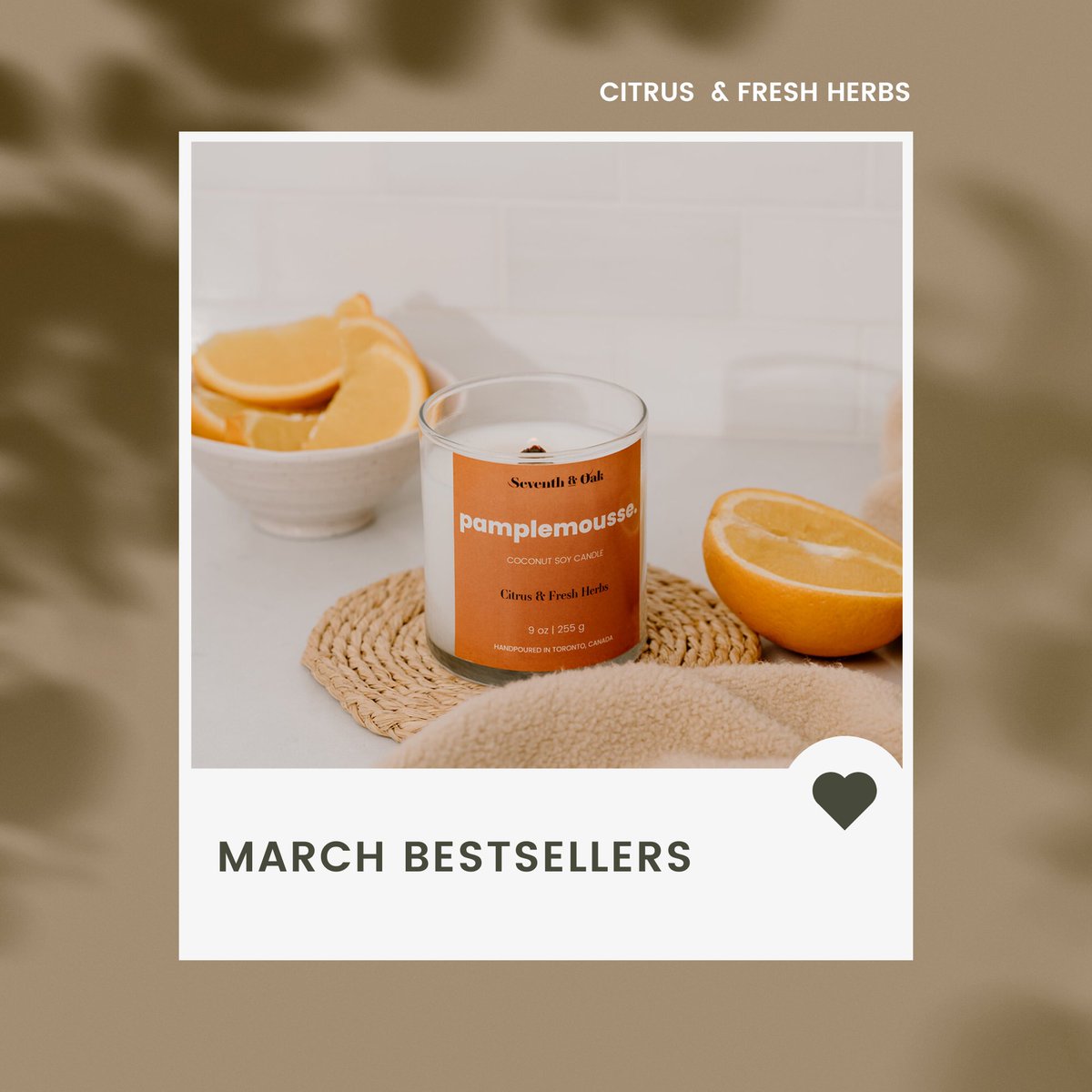 seventhandoak's tweet photo. Spring into action with our March Bestsellers! 🌸🌿 These items are all flying off the shelves. Don't miss out on the refreshing scents of spring! 🌞 Visit our website [https://t.co/v54Ad7oNYP] to shop now. 

#MarchBestsellers 
#SpringScents 
#RefreshingCandles https://t.co/uXY36Ov7pA