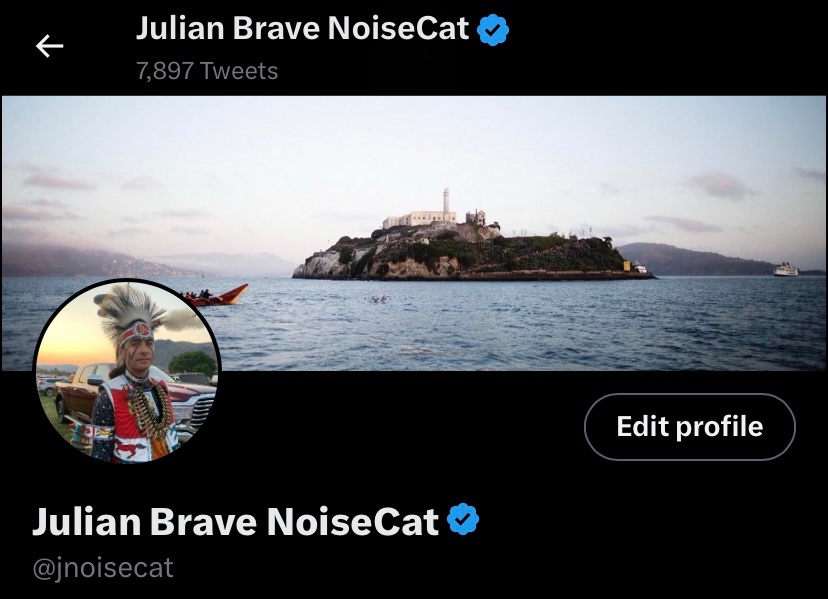 Julian Brave NoiseCat tweet media