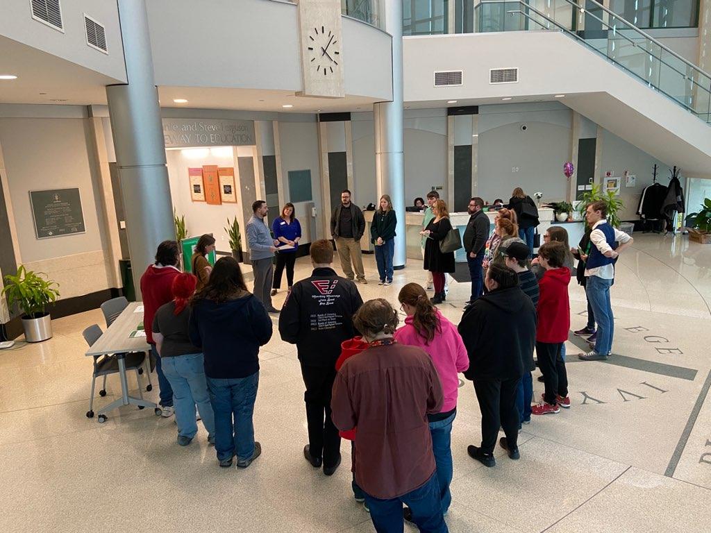 Ivy+ Career Link hosted a visit for the <a href="/ROIIndiana/">ROI</a> UpSkill Work &amp; Learn. The UpSkill program helps high school students interested in IT gain industry experience. We are excited to partner with ROI on this project. 
More info can be found at:  regionalopportunityinc.org/upskill/