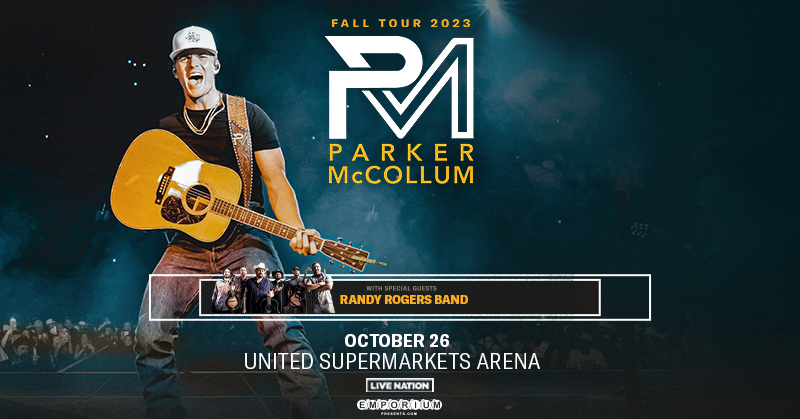 UnitedSpArena's tweet photo. NEW EVENT! Parker McCollum with special guest Randy Rogers Band Thursday, October 26! Tix go on sale 10am Friday, April 7 @ https://t.co/3UXaUHtj1x https://t.co/6sVlmri11S