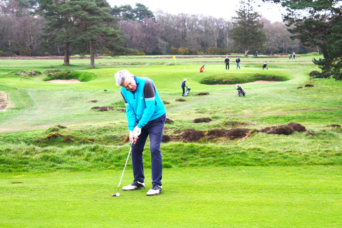 DsGevents's tweet photo. @tiff_tv chasing par on the 16th @waltonheath_gc and collecting his Beat The Pro prize for “that shot” with the new stick 😉👊⛳️ #golf #charitygolfdays https://t.co/W9RFMnVv58