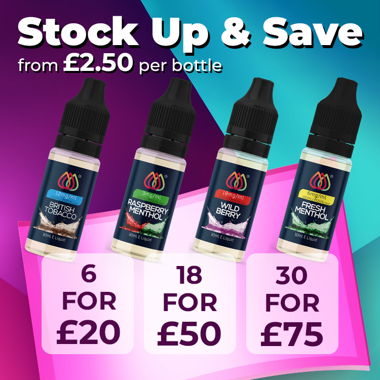 STOCK UP &amp; SAVE on e-liquids! 🥳

pulse.ly/cheu6p1qwe

Don't miss out on this cracking multi-buy deal 🛍

AquaVape products may contain nicotine, only suitable for 18+
━━━━━━━━━━━━━━━━
#vapelife #vapenation #vapecommunity #vaping  #vapes #vapefamily #vapesale