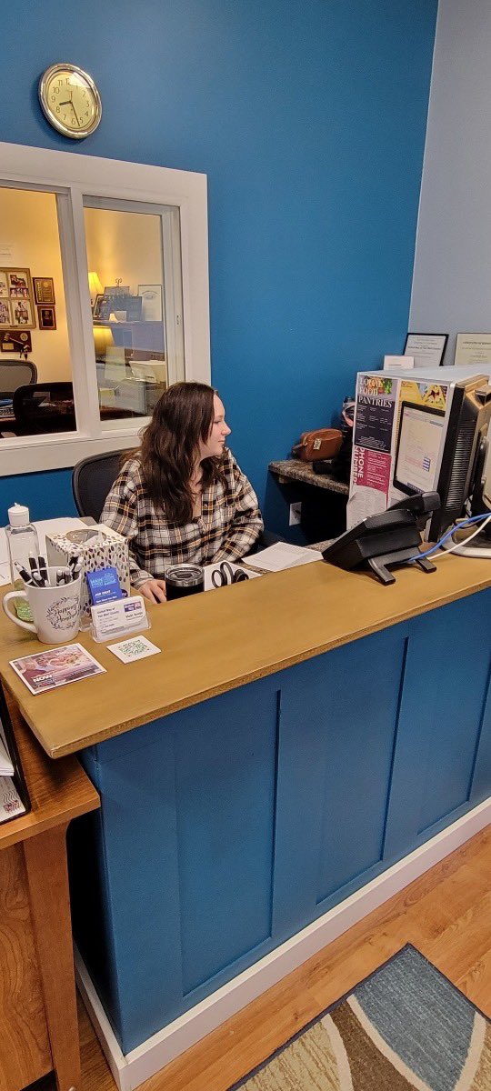 Angel Woods helping Ashley and Tresa at the United Way Office. #CEO #marketing/accounting