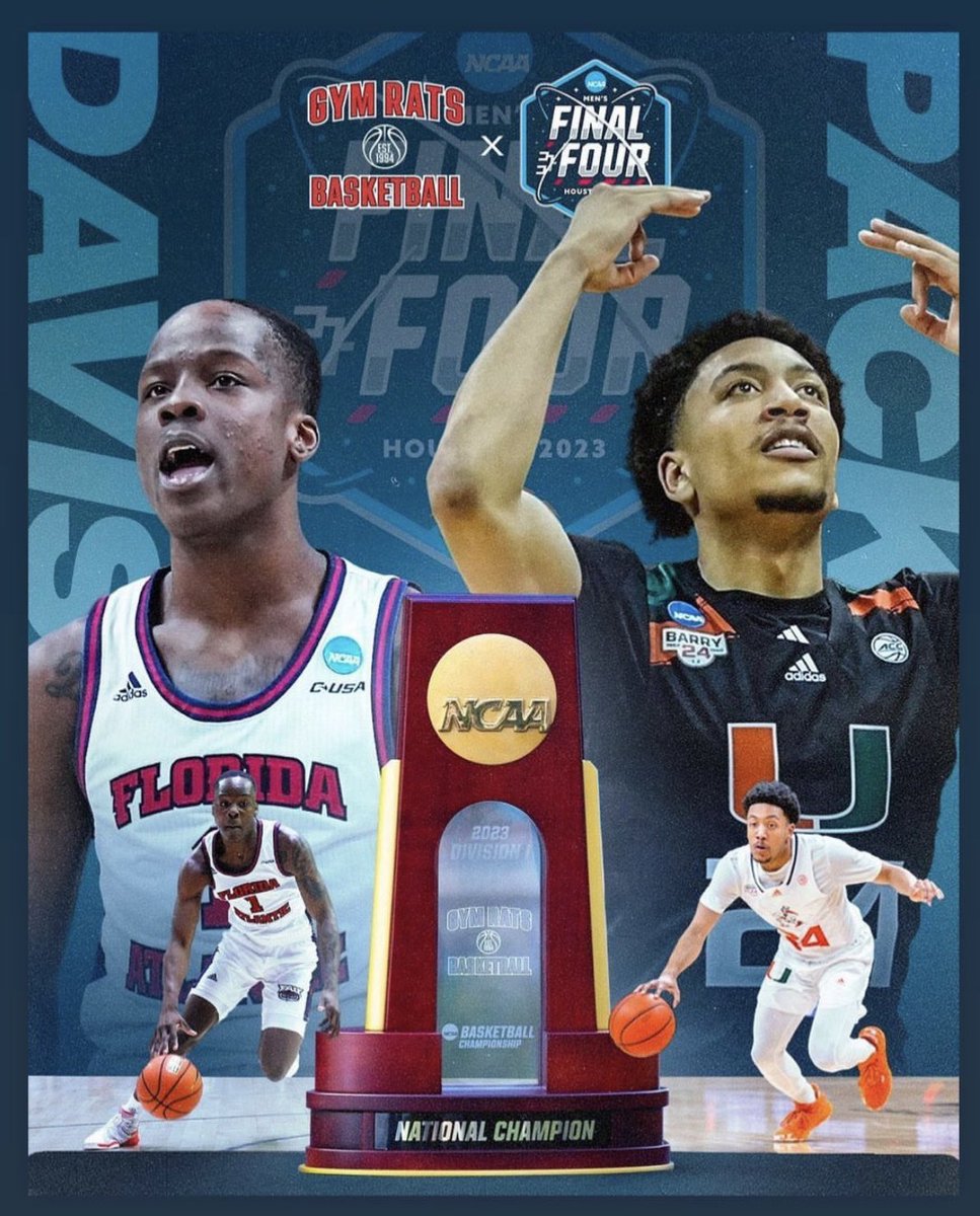 Congrats FAU’s <a href="/KOBNelly/">Nelly</a> &amp; Miami’s <a href="/NijelPack24/">Nijel 🅿️ack</a> for leading their teams to the Final Four!🏀🔥<a href="/indyheatgymrats/">Indy Heat - Gym Rats</a> <a href="/gymratsbball/">Gym Rats Basketball</a> @IndyHeatNW