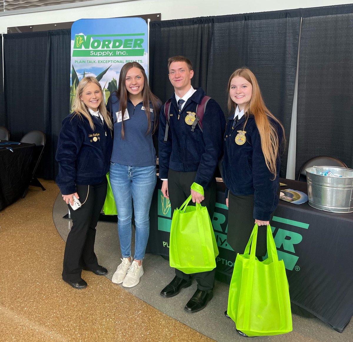 We are at the State FFA Career Fair today. Stop by and say hi!