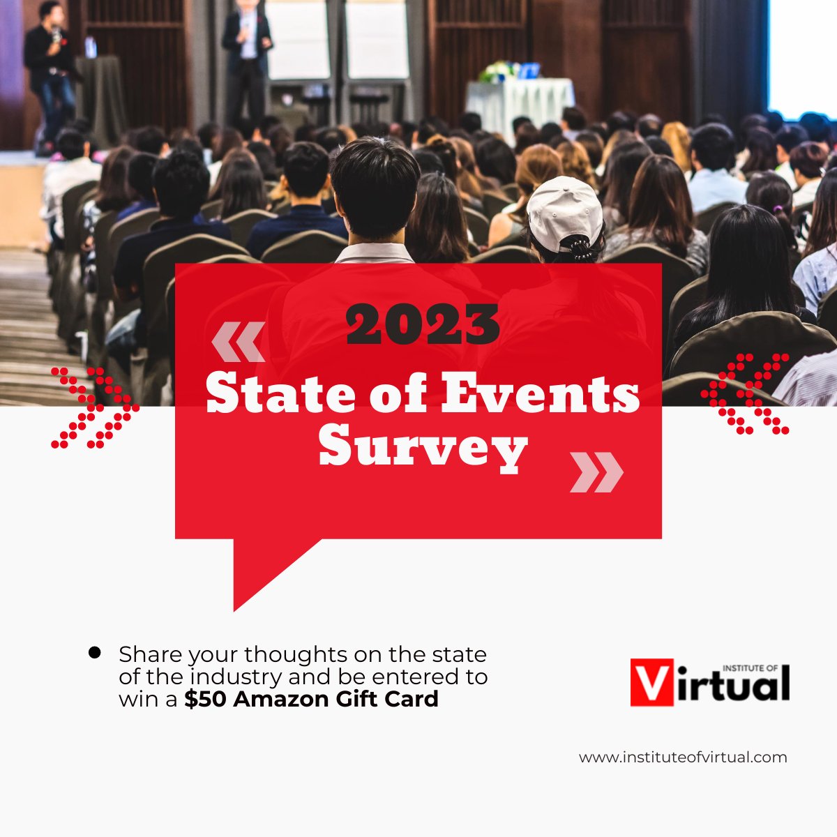 What do you think about the State of the #eventsindustry? Let us know thru this survey: lnkd.in/eYc23656

Find out if fellow #eventprofs are in the same headspace as you are. #eventtech #eventmarketing #eventplanning #events #eventplanner #eventplanning #eventproduction