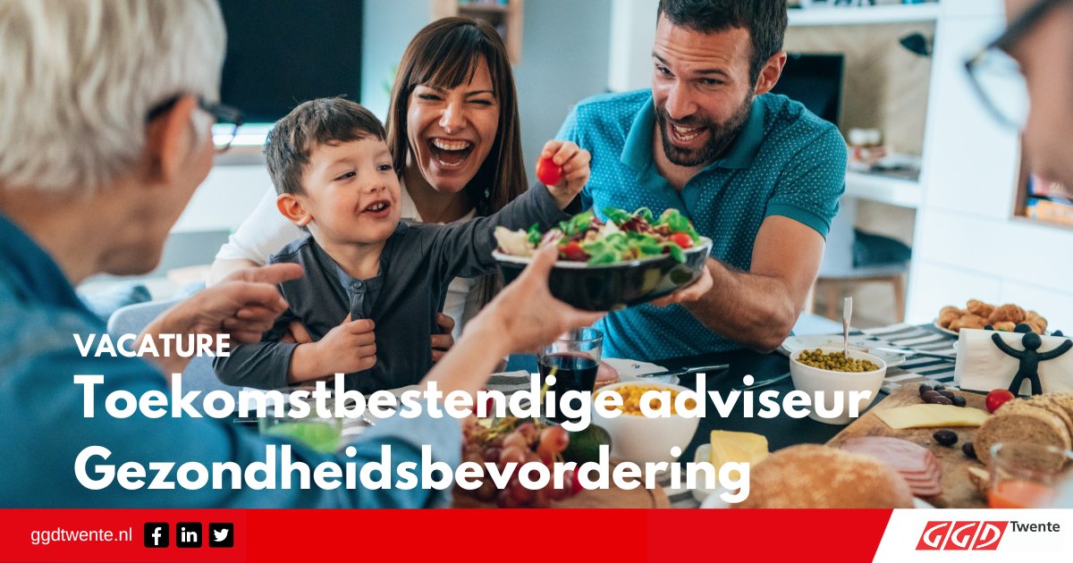 Voor de versterking van team Epidemiologie, Gezondheidsbevordering en Beleidsadvies zoeken we een ondernemende #Adviseur #Gezondheidsbevordering.
Een uitdagende baan binnen een ontwikkelingsgerichte afdeling. in een multidisciplinaire team.
#vacature ➡️ bit.ly/3lTcFc0
