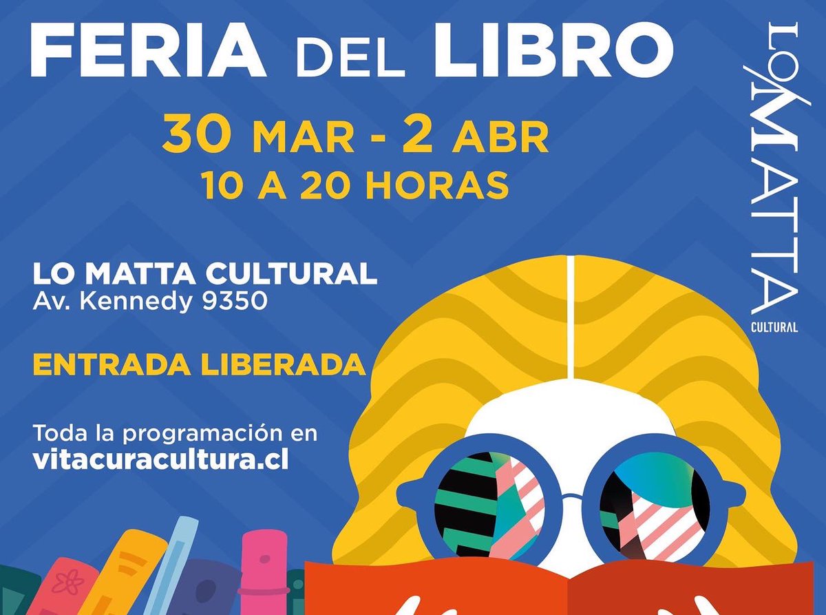 EVENTO🗓️| ¡Te esperamos hasta el domingo en el stand de <a href="/ChileComics/">ChileComics</a> en la Feria del Libro de Vitacura, con novedades, ofertas y firmas! Busca nuestros títulos y los de las nuestras editoriales asociadas. #ferialibrovitacura #comicchileno
