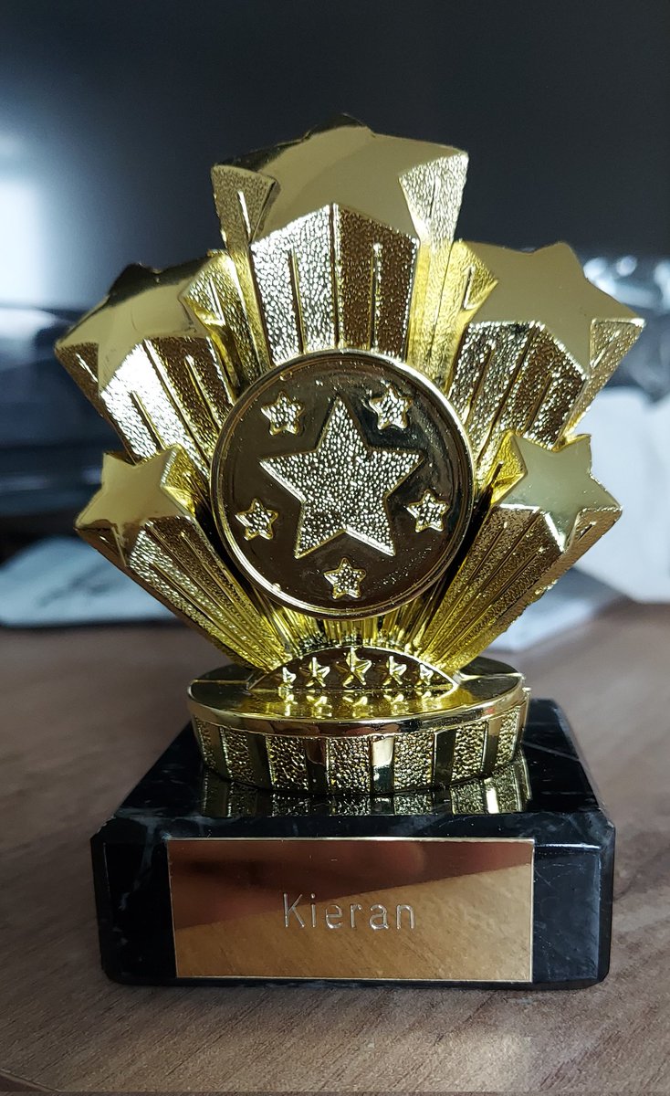 So proud of Kieran getting a star award! 😁 He's progressed so well this term. Thanks for your continued support #TeamRigby <a href="/RigbyHsch/">Rigby Hall School</a>