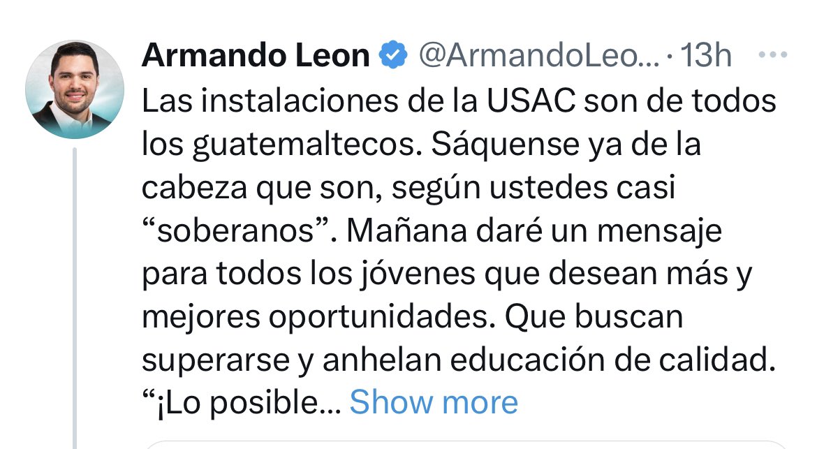 Votar por el partido de la hija del genocida, es votar por el hijo de la de Vea canal.  Aquel 0T que Jimmy lo mando a una embajada sin experiencia y menos capacidad.
#NiUnVotoParaZury 
#NoTeTocaZury
#EnGuatemalaSIHuboGenocidio