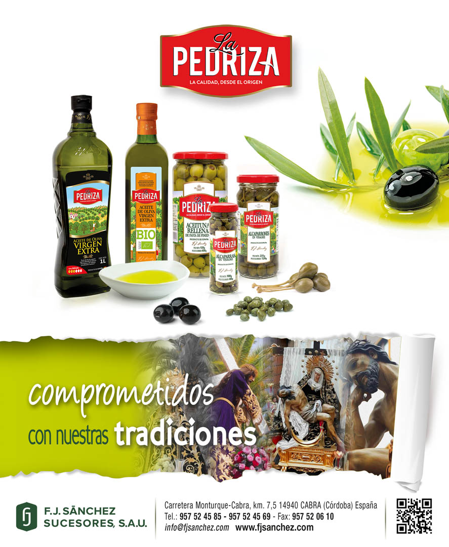 LaPEDRIZAFJ's tweet photo. #domingoderamos🌿
en ACEITES LA PEDRIZA,
estomos comprometidos c
on nuestras tradiciones,
apoyando la Semana Santa de CABRA.
Disfruta de estos días...
*INFO::
▶️https://t.co/kAI33Vmo1Z
#aove #Aceitedeoliva #aceitunas #fjsanchez https://t.co/nbeVdMZQmx