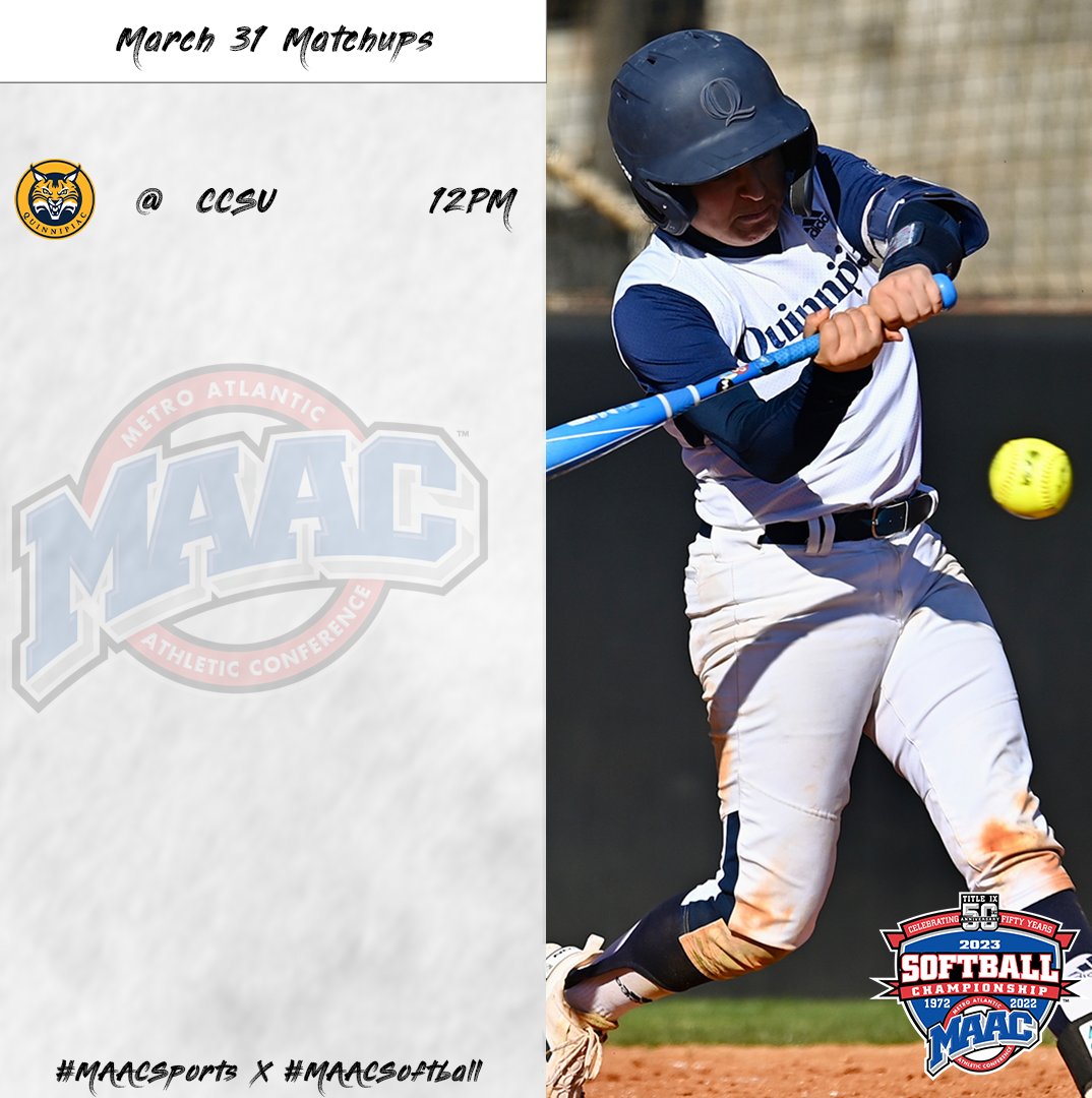 MetroConfSports's tweet photo. 𝐌𝐚𝐫. 𝟑𝟏 𝐒𝐨𝐟𝐭𝐛𝐚𝐥𝐥 𝐒𝐜𝐡𝐞𝐝𝐮𝐥𝐞 🥎

🗓:https://t.co/4kxRHFVAi2

#MAACSports x #MAACSoftball https://t.co/CWUGlXvM6i