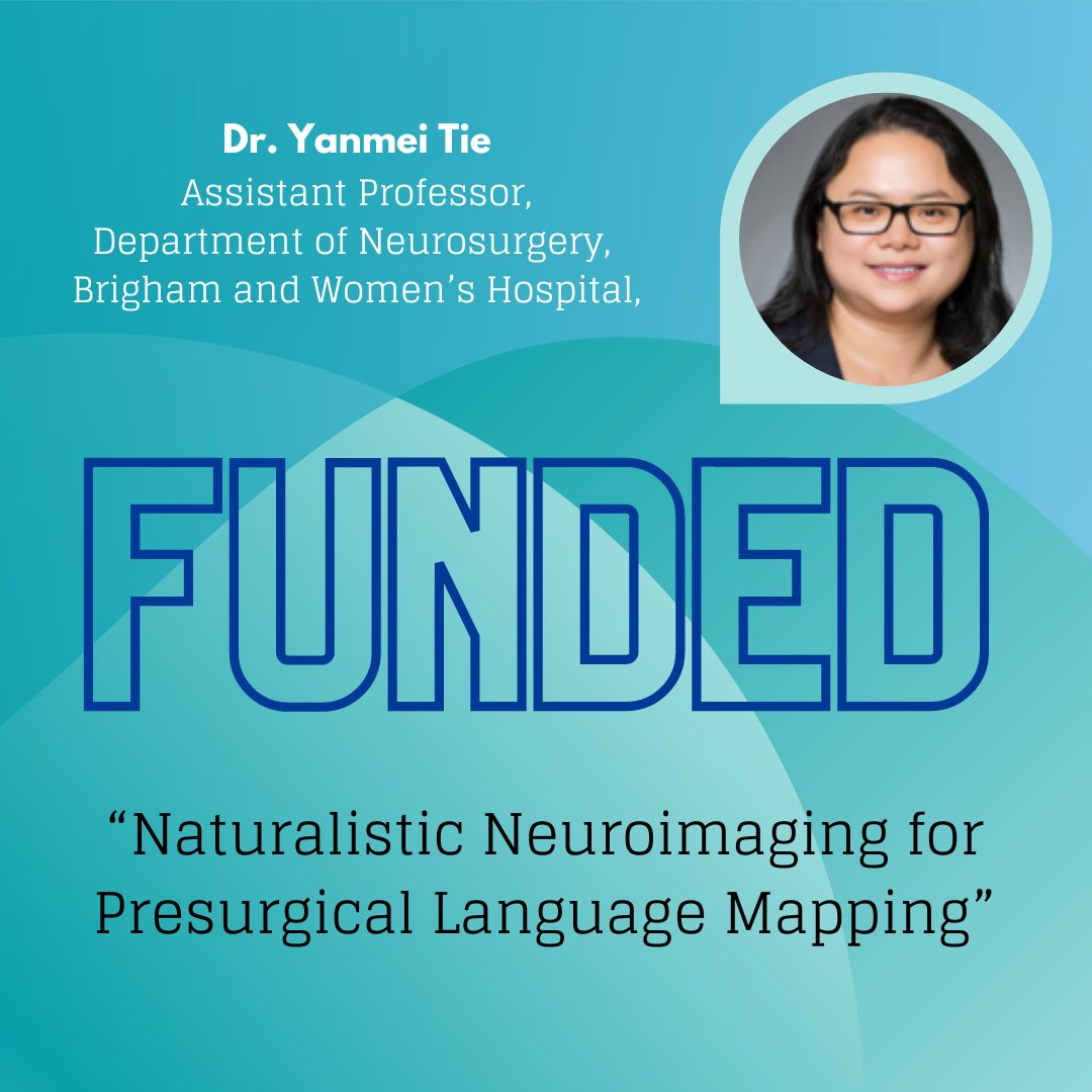 Dr. Yanmei Tie is co-leading an NIH-funded project, “Naturalistic Neuroimaging for Presurgical Language Mapping”. This 5-year R01 project is funded by the National Institute on Deafness and Other Communication Disorders (NIDCD). #research #NIH #Neurosurgery