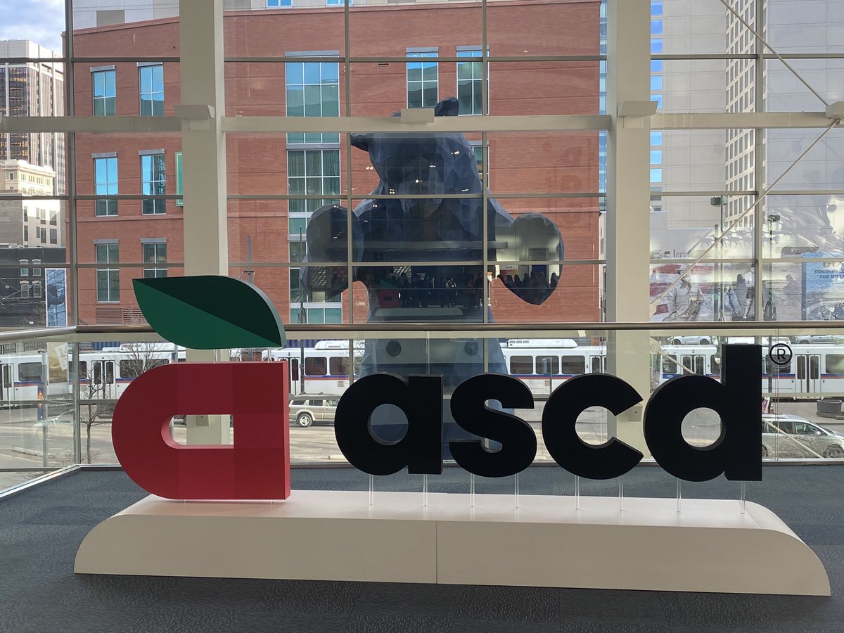 Looking forward to a great pre-conference. <a href="/ASCD/">ASCD</a>