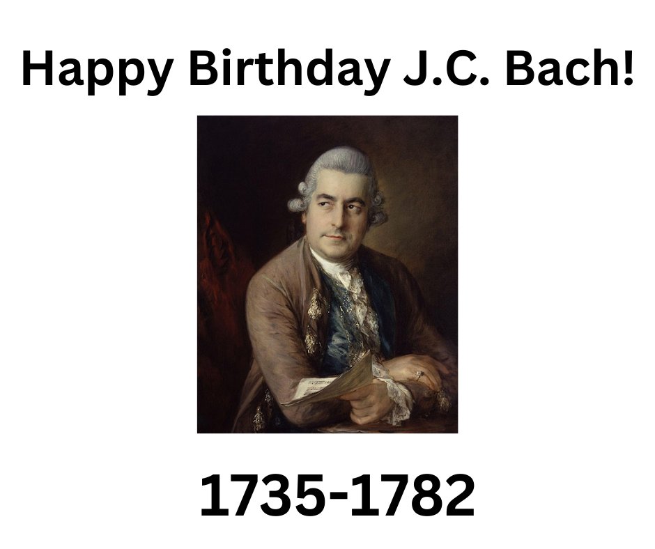 Johann Christian Bach (1735-1782) was a German composer known as the 'London Bach' for his influential work in England during the 18th century.

#jcbach, #bach, #musiceducation, #music, #classicalmusic, #germanmusic