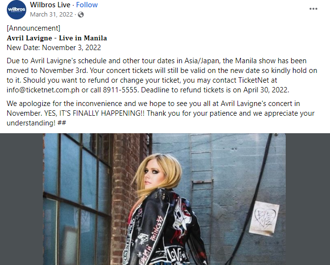 heevocado's tweet photo. ‼️ kpop stans help RT ‼️

pls help us call the attention of @WilbrosLive @TicketNetPH to refund our tickets kasi til now dedma lang sila

#HeadAboveWater in PH has been postponed several times
Dec 2019 ang tix selling for the concert na sana last May 2020 pa

anong petsa na?!! https://t.co/Zli4T71dHp