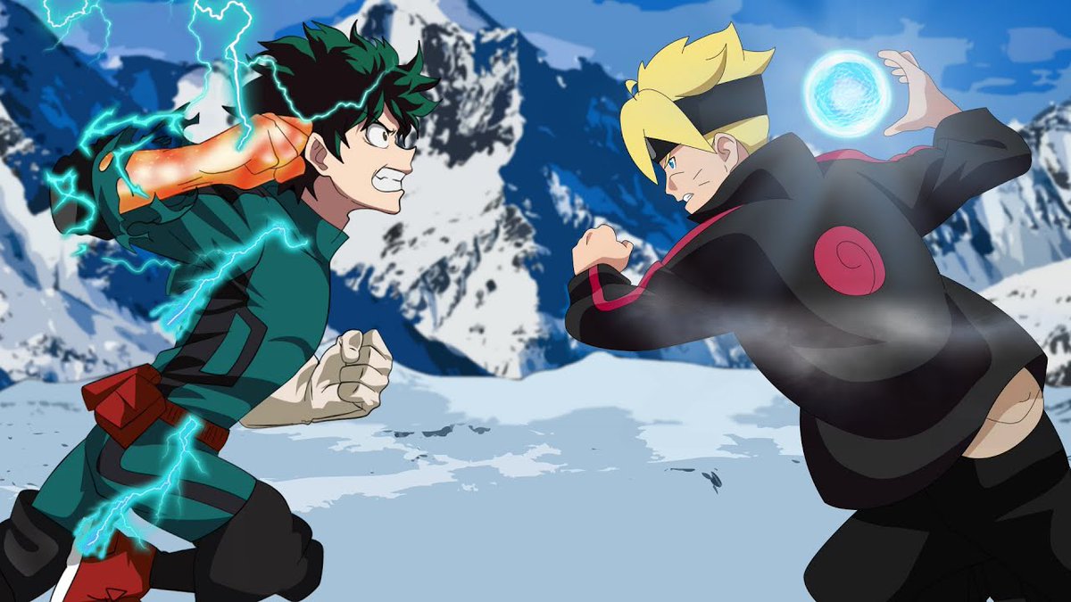Let's be fr Boruto is destroying Deku 😭