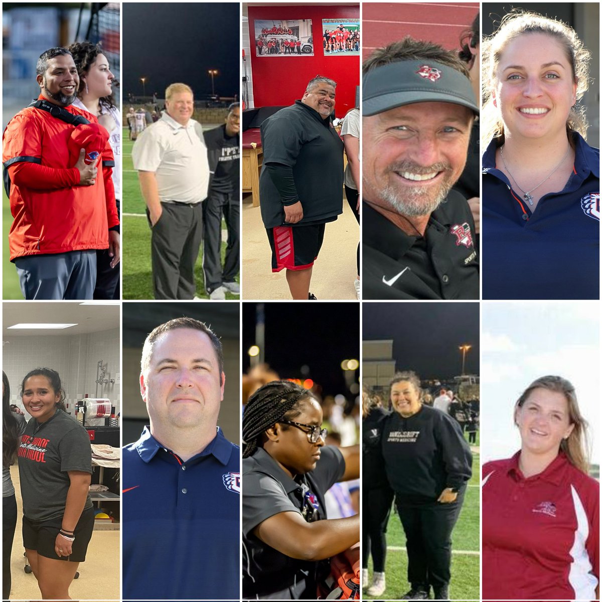 On this last day of #NATM2023 we just want to shout out our fellow LISD ATs. We may work at different schools, but our goal is all the same. Thanks for helping our athletes out as much as your own and thanks for being overall great people to be around.