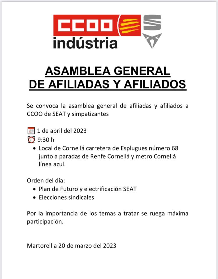 CCOOSeat's tweet image. 