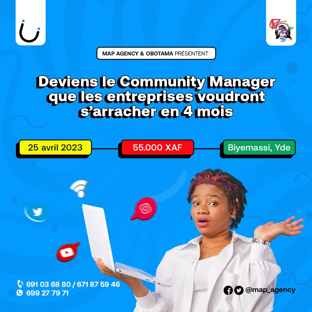 Les échanges avec <a href="/jacques_gaetanM/">Marketing is a Lifestyle</a> sont toujours très fructueux. Je suis convaincu que tous ceux qui s'inscriront à cette formation qu'il donnera avec le <a href="/MAP_Agency237/">MAP237 Agency</a> sur le #CommunityManagement en auront pour plus que leur argent! 

Les gens de Yaoundé c'est pour vous 👇