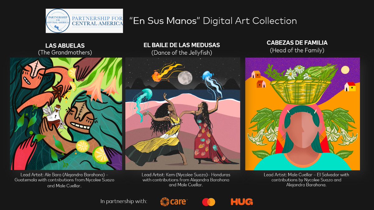 Noticias Mastercard (@mastercardlac) on Twitter photo Estamos orgullosos de apoyar a <a href="/centampartners/">Partnership for Central America</a> en el lanzamiento de su primera Colección de Arte Digital, “En Sus Manos" con aliados de <a href="/CARE/">CARE (care.org)</a> y <a href="/thehugxyz/">HUG 🤗 | Get Your Free .ART Domain</a>
👉Ver la colección: launchpad.heymint.xyz/mint/en-sus-ma…
👉Conoce más: mastercard.com/news/latin-ame…
#EnSusManos #MiamiNFTweek #Centroamérica Estamos orgullosos de apoyar a <a href="/centampartners/">Partnership for Central America</a> en el lanzamiento de su primera Colección de Arte Digital, “En Sus Manos" con aliados de <a href="/CARE/">CARE (care.org)</a> y <a href="/thehugxyz/">HUG 🤗 | Get Your Free .ART Domain</a>
👉Ver la colección: launchpad.heymint.xyz/mint/en-sus-ma…
👉Conoce más: mastercard.com/news/latin-ame…
#EnSusManos #MiamiNFTweek #Centroamérica