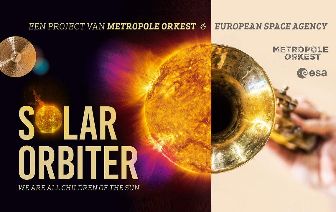 #ChildrenOfTheSun: ESA and the Dutch @MetropoleOrkest join forces in concerts across the Netherlands this April, combining inspirational music and amazing images from @ESASolarOrbiter to take you on a journey to our nearest star: #WeAreAllSolarOrbiters 🔗esa.int/About_Us/Art_C…